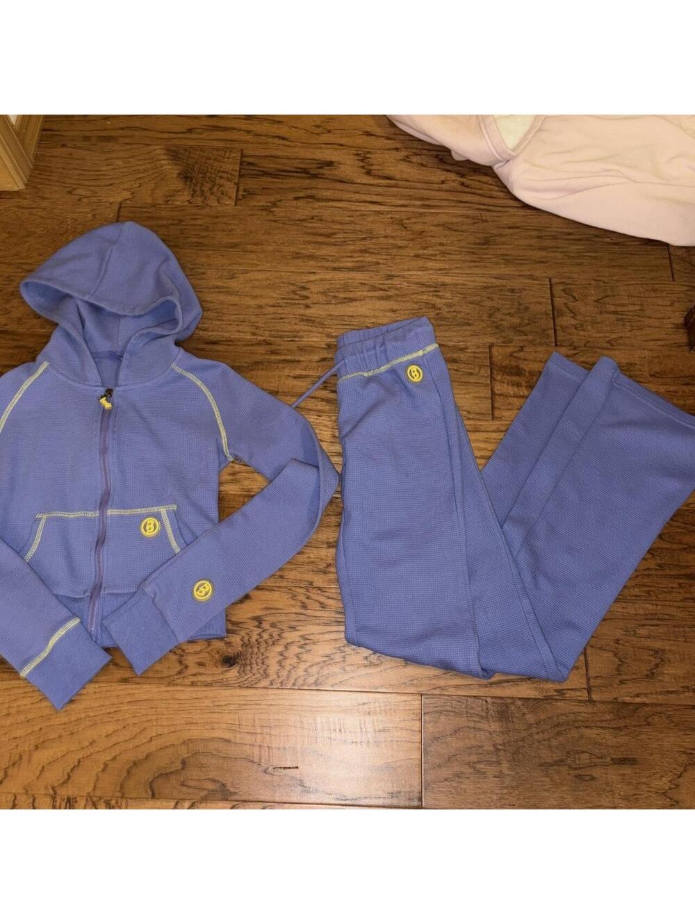 Body By Raven Tracy Women's Blue and Purple Joggers-tracksuit